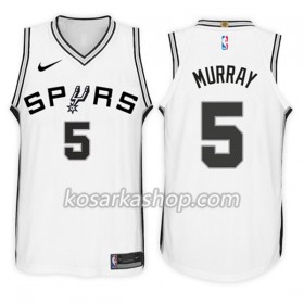 Dres San Antonio Spurs Dejounte Murray 5 Nike 2017-18 Bijela Swingman